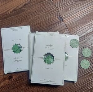 200 Sage Green Uniqooo Wax Seal Stickers